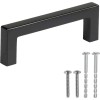 Ilyapa Black Cabinet Handles - 3 Inch Hole Center Modern