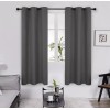 Quioo Store Cortina Blackout Para Ventana 100x130cm 2pzs Cuarto Sala