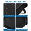 WisOffice Top Loader Binder 4 Pocket for 144 Toploaders, Side