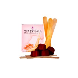 Cera Española Baykini En Pastillas Para Piel Sensible 250 Gr (Frutos Rojos)