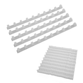 EVTSCAN Beehive Frame Spacers Plastic Beekeeping Spacing Tool for Spacing Bee Frames 20 Pcs