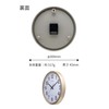 Hodogaya Electronics Sales Wall Clock, Radio Watch, Shatterproof, Plastic Cover,