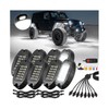 8Pods Aluminum Housing Plug and Play All Pure White LED