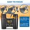 AHFLRITO Compact Binoculars, Lightweight Foldable Small Binoculars for Adults and