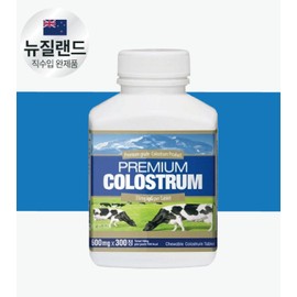 Colostrum Premium Colostrum igG Chewable 300 Tablets / 콜로스트럼 프리미엄 초유 igG 츄어블 300정