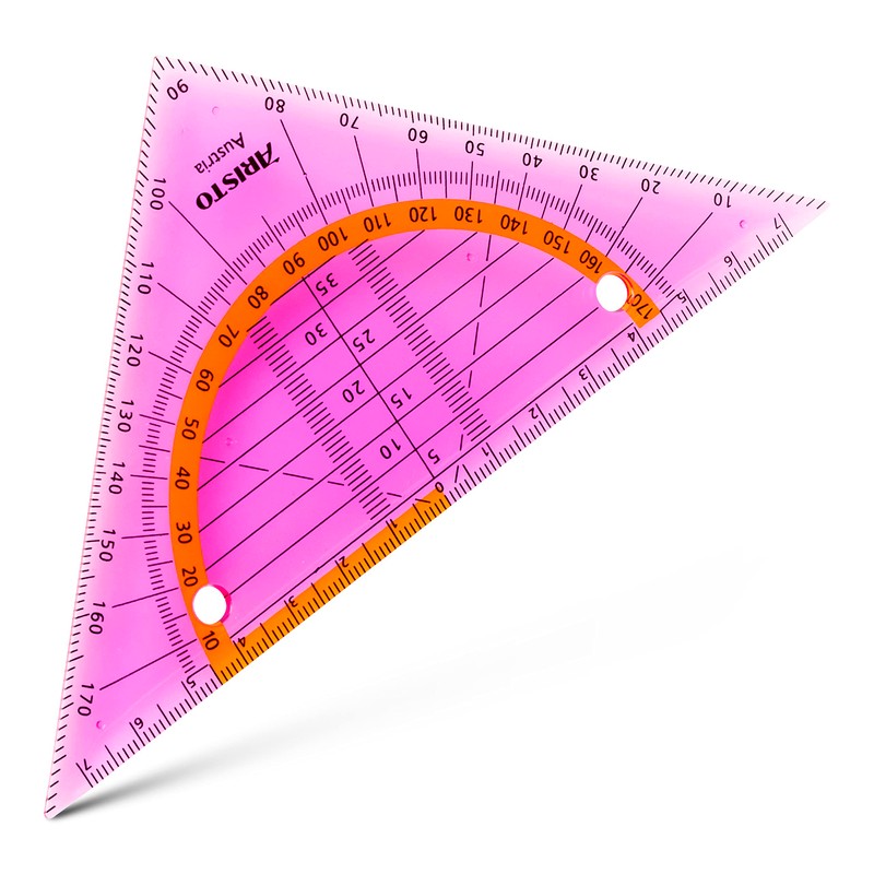 geotec Geo Flex Geometry Set Square Drawing Drafting Triangle HYP
