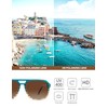 BIRCEN Polarized Trendy Sunglasses for Women - Men UV Protection