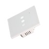 White 3 Gang WiFi Smart Switch APP Remote Control Touch