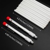 Mudder 2 Pieces Soapstone Pencil Holders Round Soapstone Marker Chalk