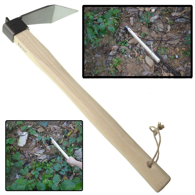 KEYI Carbon Steel Hand Mattock Pick, Agricultural Digging Tool