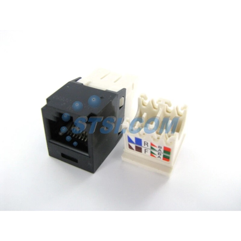 Panduit GENIUNE Panduit CJ688TGBL Cat6 Mini-Com Jack Module, Black ~STSI