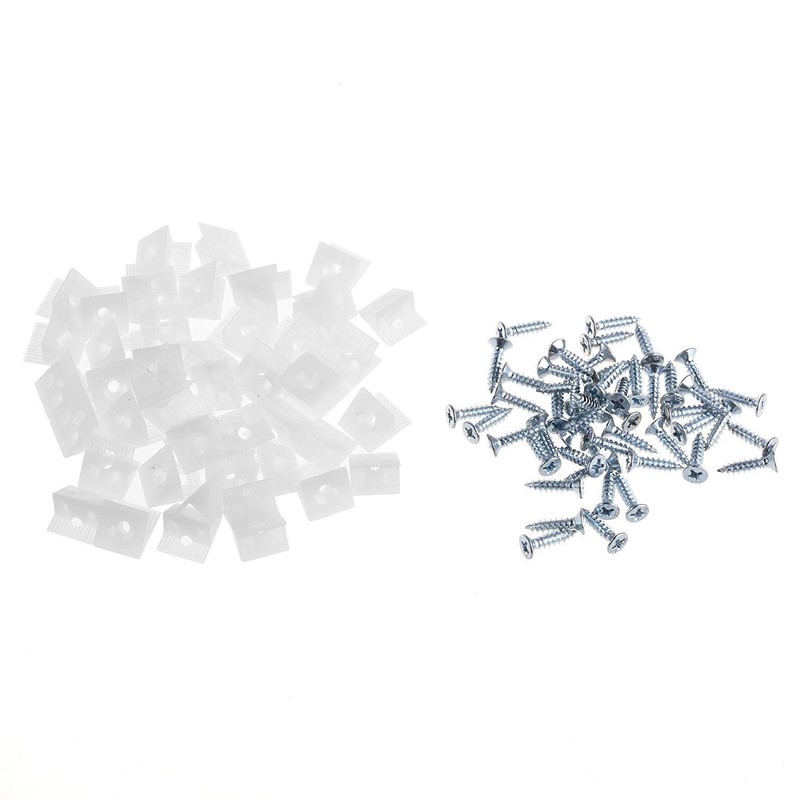50 Pack Furniture Chest Drawer Bottom Repair Fixing Mending Wedges
