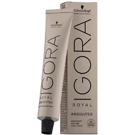 Schwarzkopf IGORA Royal Absolutes Permanent Anti-Age Color Creme 7-560 mittelblond gold schoko, 1er Pack (1 x 60 ml)