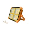 LED Solar Work Light, 6500Kelvin, 6h LED Light, USB Charging,