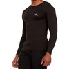 Russell Athletic Men's Long-Sleeve Compression Top Lightweight Compression Shirts for