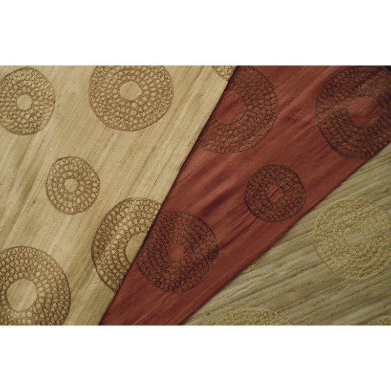 Heritage Lace Serenity Table Runner, 13" x 72", Olive Bronze