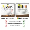 Right Arrange Pegboard Screwdriver Holder, 2-Pack - Hooks to Any