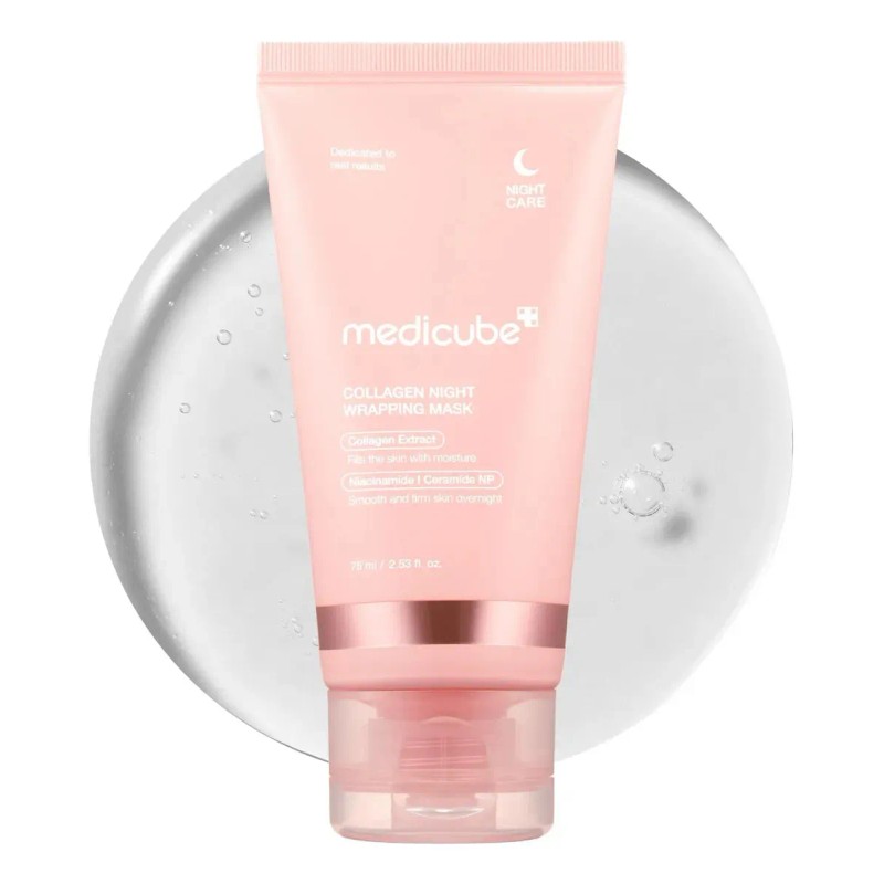 Medicube Mascarilla Nocturna Con Envoltura De Colgeno 75 Ml