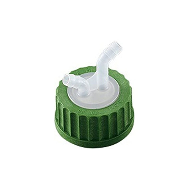Screw Mouth Bottle Cap (for Soft Tubing), 2 Ports, /1-7395-01