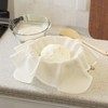 4-Pack Cheesecloth, 20x20 Inch Organic Hemmed Cheese Cloth for Straining,