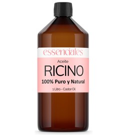 Essenciales - Castor oil (common ricinus), 1 L | 100% pure and natural - 1st cold pressure