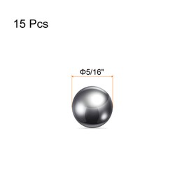 sourcing map 15pcs Precision Balls 5/16" Diameter 304 Stainless Steel for Bearings