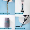 50PCS Reusable Cable Ties, Adjustable Cable Ties, Fastening Cable Ties,Microfiber