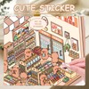 6 Set Sticker Scene Sticker 3D Scene Stickers 3D House