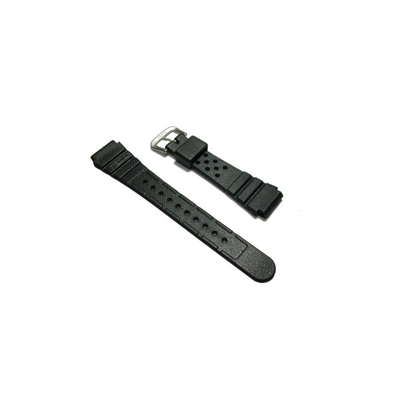 Seiko DAL3BP Men's 0.7 inch (19 mm) Urethane Band