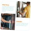 LALAFINA 4Pcs Decorative Kitchen Refrigerator Door Handle Covers Soft Cloth