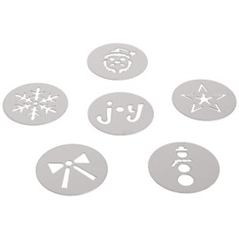 OXO Good Grips Cookie Press Holiday Disk Set, Metallic
