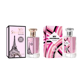 Hybrid & Company Women 2 Pcs Attractive Perfume Natural Spray Fragrance