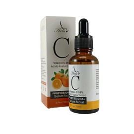Serúm Faciales de Vitamina C con Acido Hialurónico, Hidratante, 30ml.