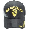 US Warriors U.S. Army, Air Cavalry, Size Adjustable, Black Mesh Hat