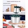 Aptovpvp 5L Food Processing Machine, 500w Powerful Electric Meat Grinder,