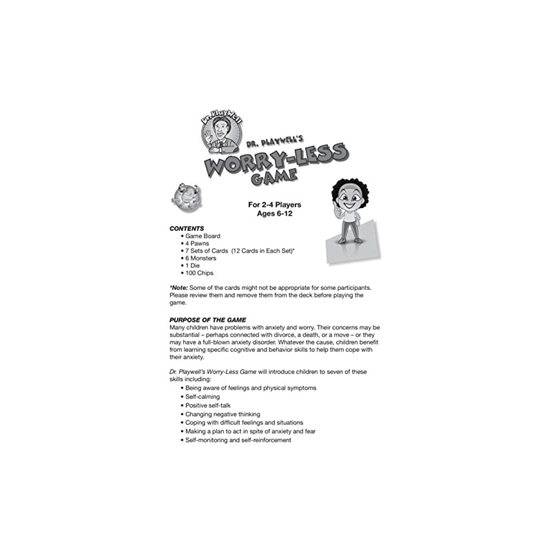 Dr. Playwell's Worry-Less Game