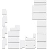 TX700 Replacement Waste Ink Pad Set, Compatible EP-774A, EP-801A, EP-802A,