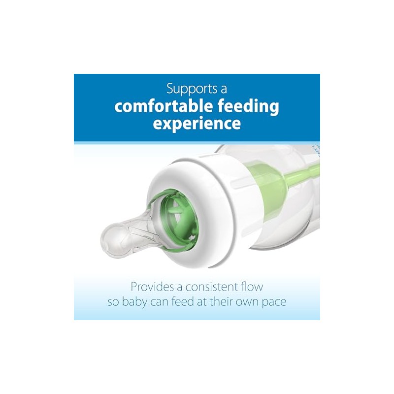 Dr. Brown's Natural Flow Level 3 Narrow Baby Bottle Nipple,