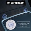 Rislobx 2PCS EZ Pass Holder with Adhesive and Strong Suction