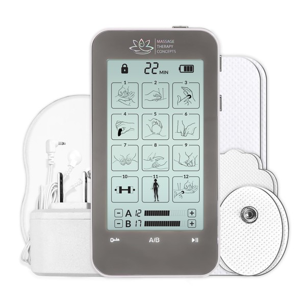 Massage Therapy Concepts TENS Unit Muscle Stimulator - Non-Invasive EMS
