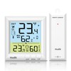Wireless Freezer Thermometer with Alarm Refrigerator Thermometer, Fridge Freezer Alarm