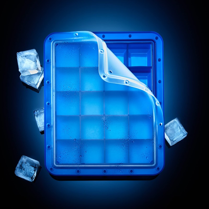 Lurch 240760 Ice Former Arctic Cube 4 cm Blue Ice