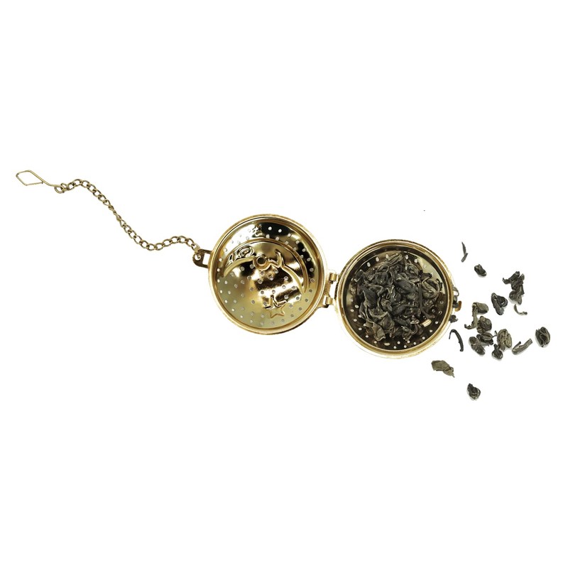 OKAYTI Gold Moon Tea Infuser - Stainless Steel Tea Strainer