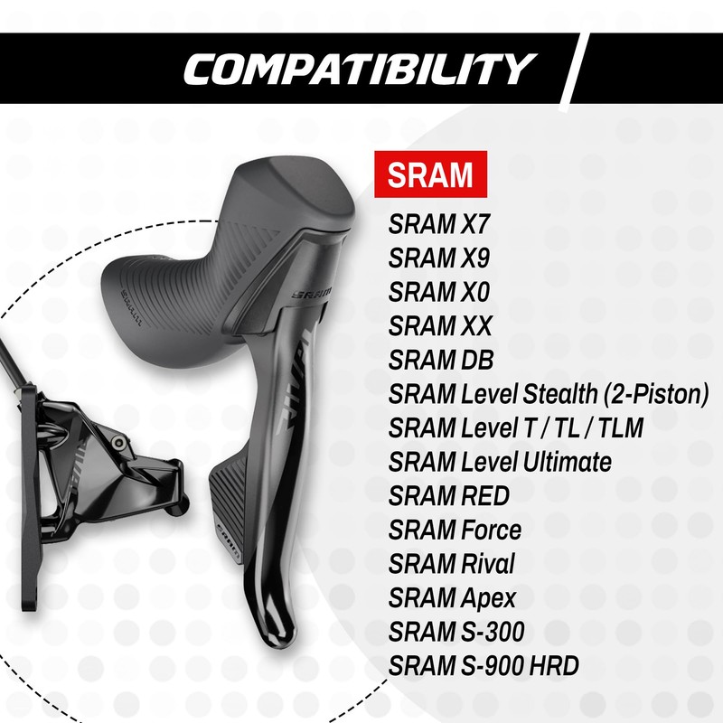 epic Scheibenbremsbeläge für SRAM Rival, RED, Apex, Force, Level T/TL/TLM,