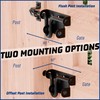 TRIPLE DEER Heavy Duty Sliding Bolt Gate Latch with Padlock