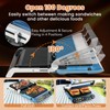 Giantex Panini Press Sandwich Maker, Electric Indoor Grill with 2