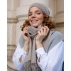 FRAAS Ladies Cashmere Hat 24 x 27 cm, taupe