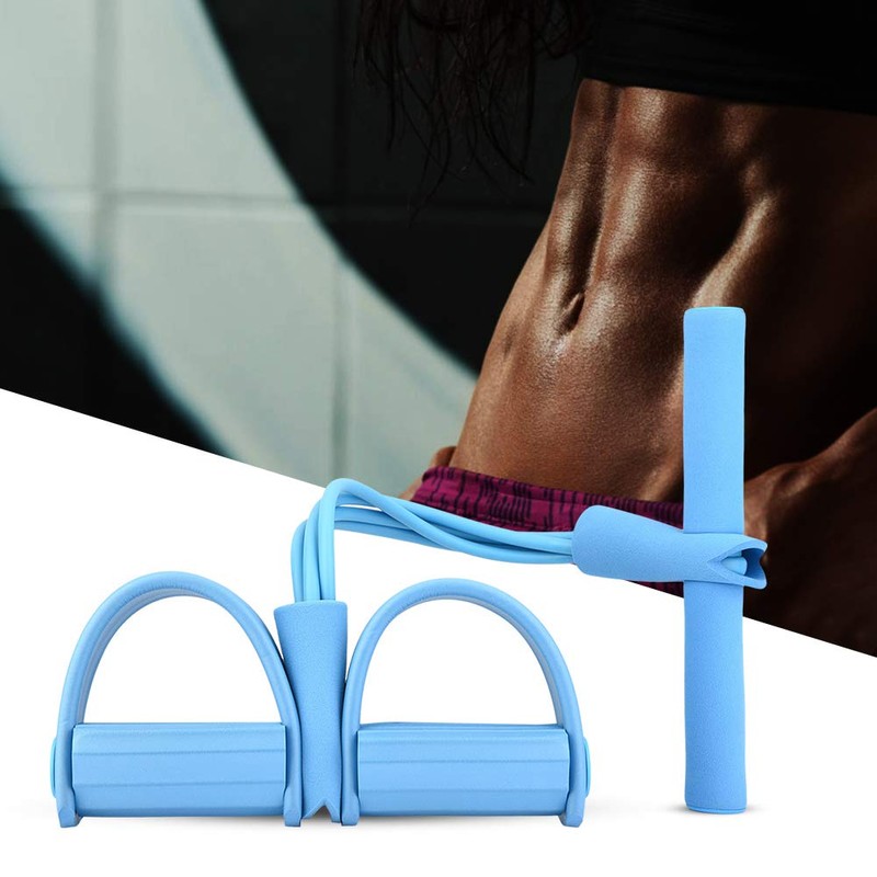 Training Bands Rope Foot Pedal Puller Elastic Sit Up Pull