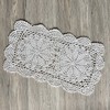 Phantomon Lace Doilies Handmade Crochet Placemats Cotton Doilies Cloth Lace,