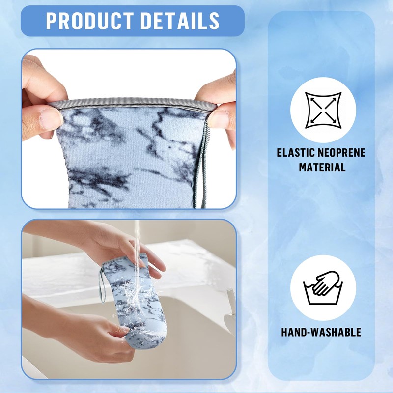 Desing Wish 2 PCS Insulated Sleeve for 32oz Cir'kul Water